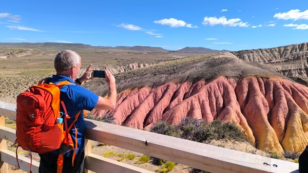 שמורת החולות הצבעוניים, כביש 40, ארגנטינה